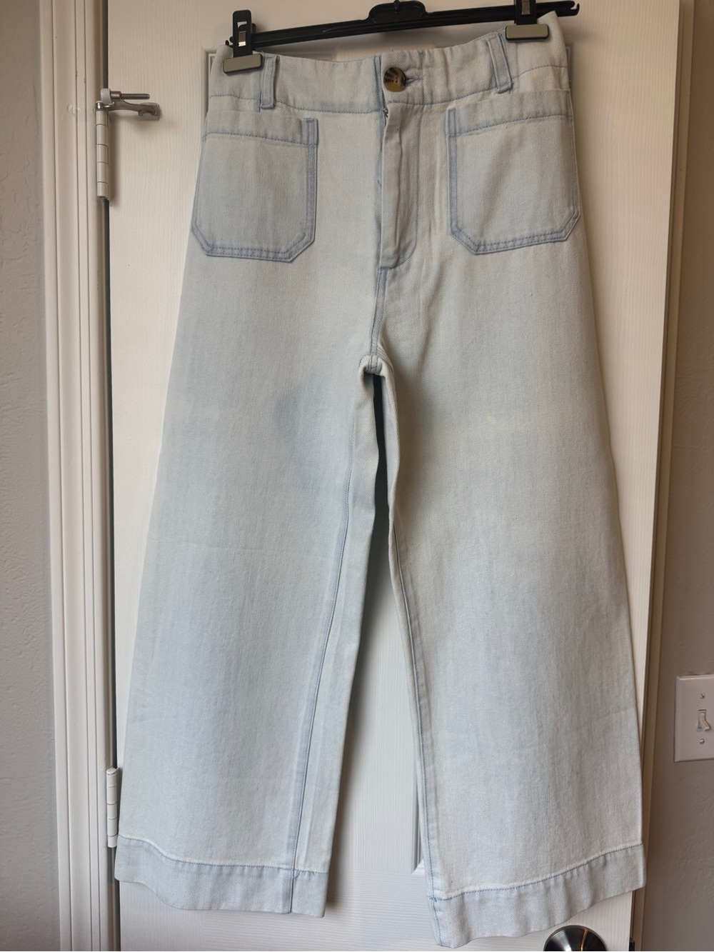 Velvet Heart Light Blue women’s cropped Jeans